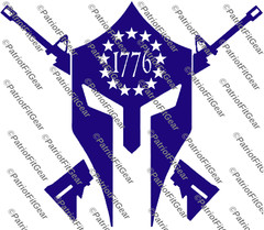Spartan,Gun Rights,Molon Labe,Dont Tread On Me ,1776,2A,Custom Vinyl Decal