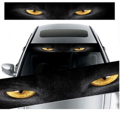 Car Decal Windshield Window Sticker Strip 3D Sunshade Banner Graphics 130cm*21cm