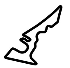 Any Race Track Vinyl Decal | SHIPS SAME DAY!