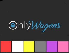 ONLY WAGONS HIGH QUALITY STICKER DECAL FOR SUBARU HONDA AND MORE