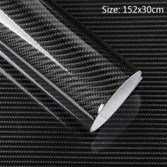 5D Carbon Fiber Vinyl Film High Gloss Ultra Shiny Car Wrap Roll Sticker Great