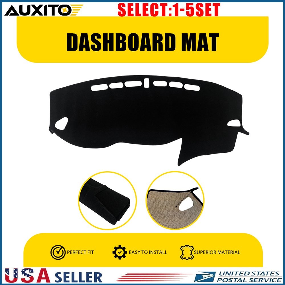 For Hyundai Tucson 2016-2018 Dash Mat Cover Pad Dashboard Carpet Black 1-5X