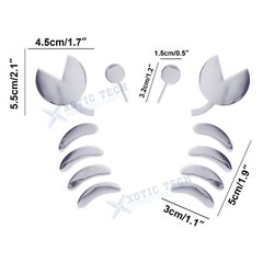 3D Crab Car Logo Stickers Auto Emblem Decal Universal Waterproof Self-Adhesive