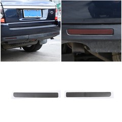 2pcs Smoked Rear Fog Light Overlay Film Black out Fits Range Rover Sport 2005-13