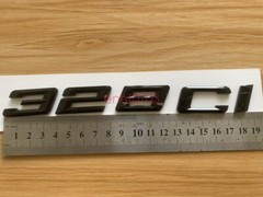 Gloss Black 3D ABS Letters Trunk 328ci Emblem Rear Badge for BMW 2017-2022 328ci