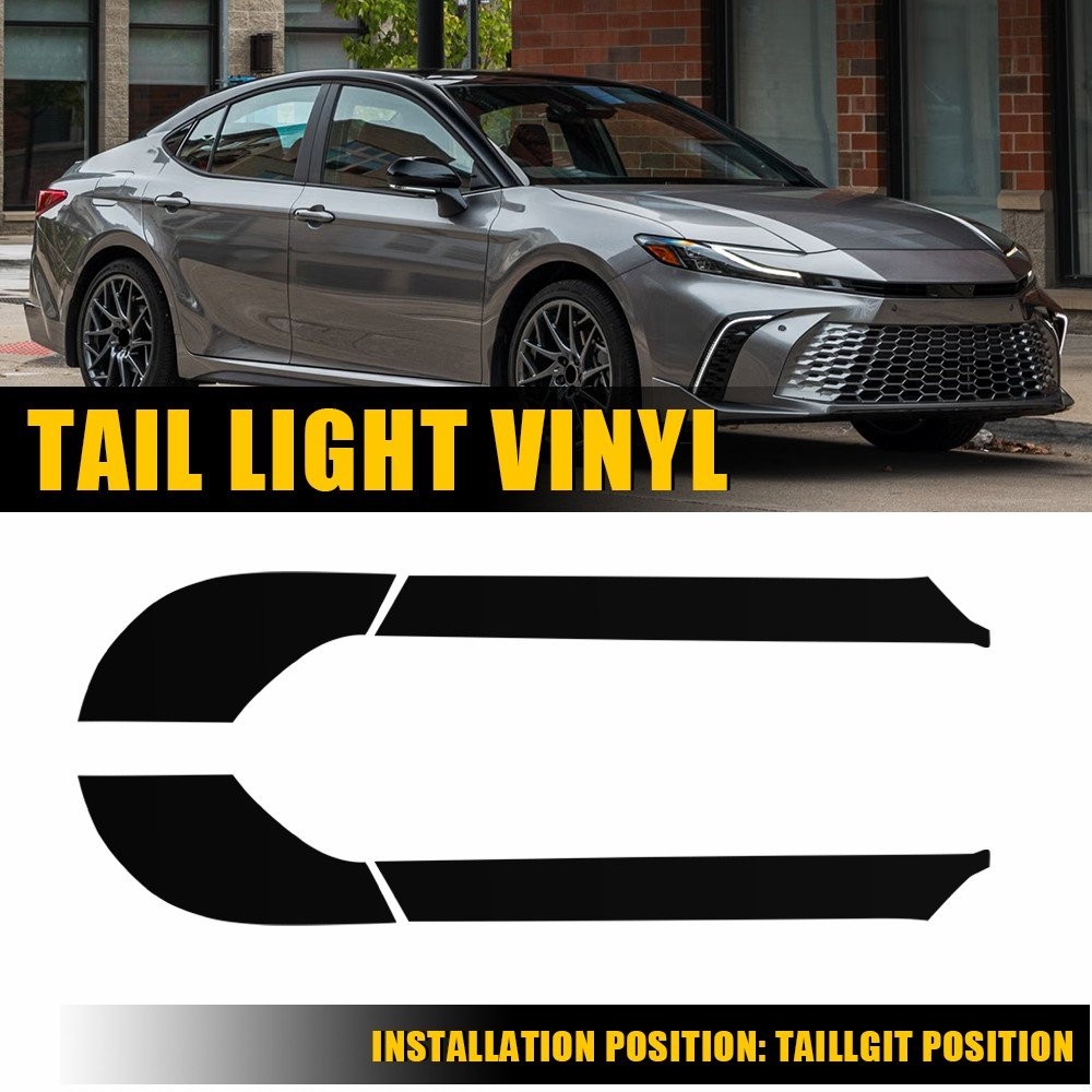Tail Light Stickers Decals For 2025-2026 Toyota Camry PreCut Overlay Tint 2-20X