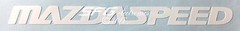 MAZDASPEED logo vinyl decal sticker BLACK/SILVER/WHITE wheel rim window
