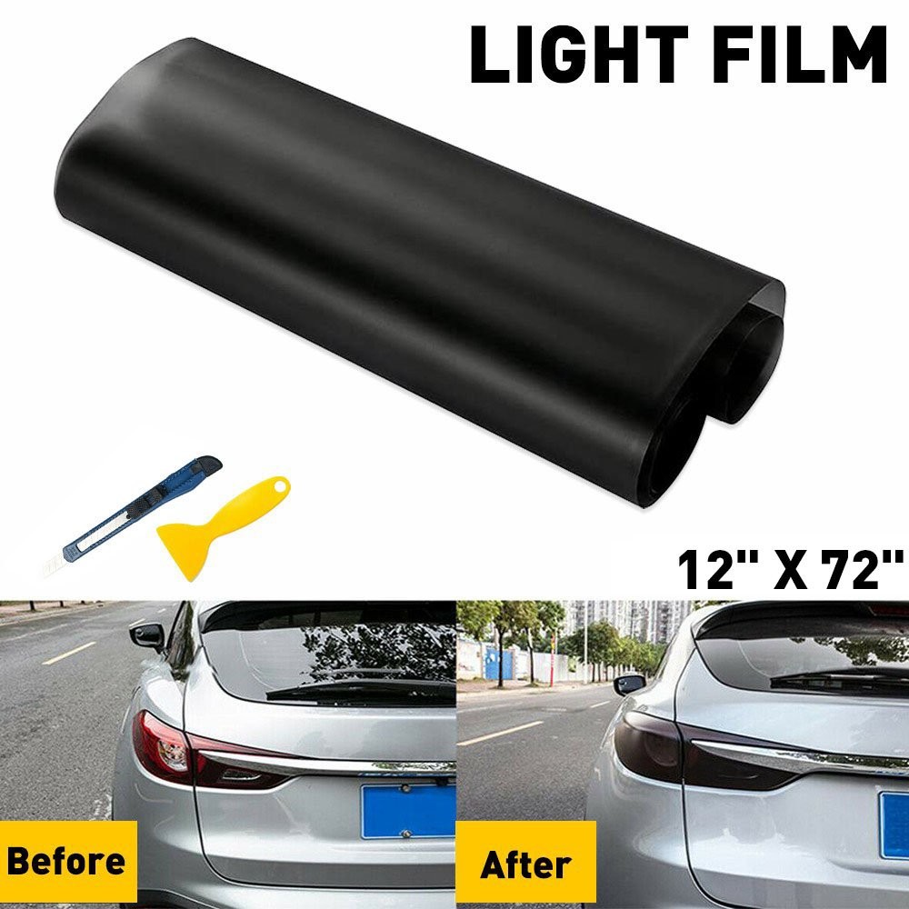 48″/72″ Taillight Headlight Lamp Fog Light Tint Film Vinyl Decal Multicolor AB D