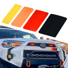 10 cm Classic Retro Style Tri-Color Stripe Decal Sticker For Toyota RAV4 Lexus