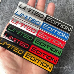 Metal Car Body Rear Trunk Lid Badge LIMITED SPECIAL EDITION Emblem Decal Sticker