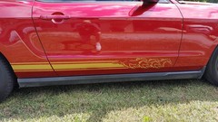 3 Horse Running Fit all Year Mustang Rocker stripes Stripe Graphics Set Decals