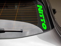 Custom Nitto Vinyl Decal Import Tuner Multiple Colors and Sizes