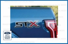 set (2x) 2015 – 2021 Ford F150 STX decals stickers side graphics (non 4×4) FH2A5