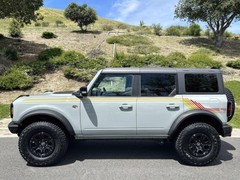 Red, Orange, Yellow Racing Side Stripes for Ford Bronco. 3M Premium Vinyl Decal.