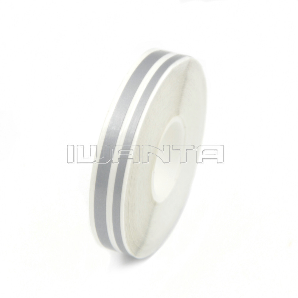 One Roll 1/12″ & 1/6″ Silver Grey Pinstriping Pin Stripe DIY Vinyl Decal Sticker