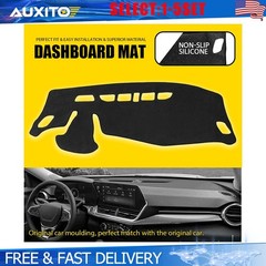 Dashboard Cover For Chevy Trax 24 25 Pad Mat Black Left Hand Drive LHD Fit 1-5X