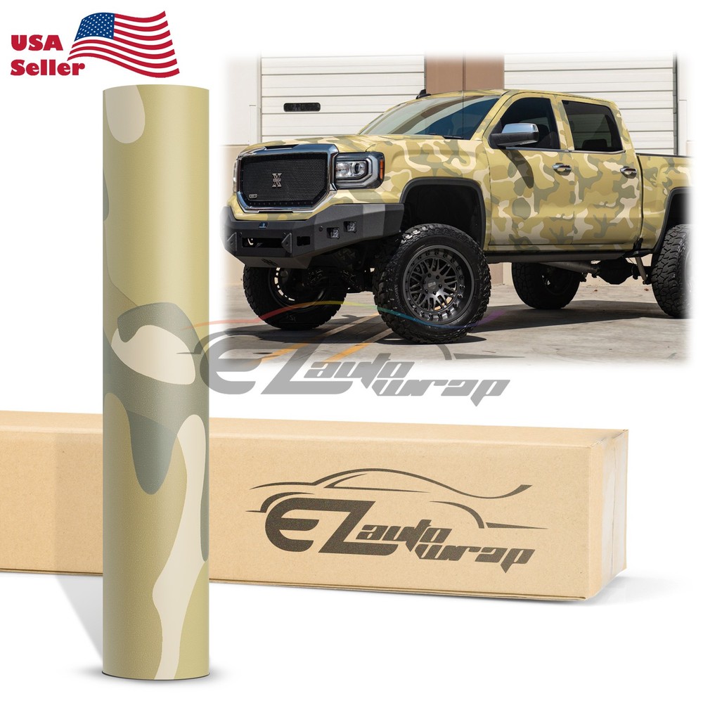 CAMO Camouflage Car Auto Vehicle Sticker Decal Vinyl Wrap Sheet Film DIY