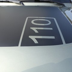 Black Front Engine Hood Sticker Decal For Land Rover Defender 110 2020-2022