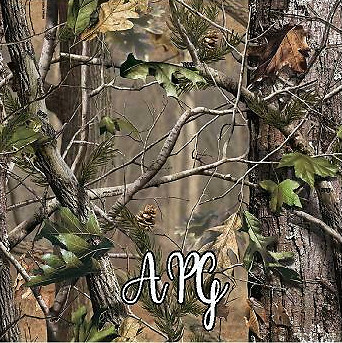 Realtree APG vinyl Wrap air release MATTE Finish 12″x12″