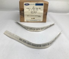 NOS 1990-1991 Ford Bronco Lower Front Fender Strip Kit F0TZ-16D170-AU Tan