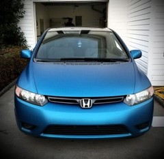 VVivid 2020 VVivid+ Matte Metallic Blue (Ghost) Vinyl Car Wrap Film | V203