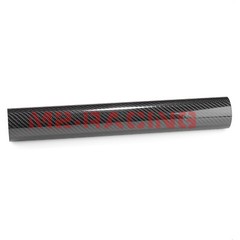 7D Carbon Fiber Black High Gloss Auto Vinyl Wrap Sticker Sheet Film Decal DIY 6D