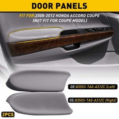 For Honda Accord 2008 – 2012 Sedan Door Panel Armrest Leather Left & Right H