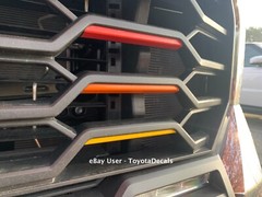 Toyota Tundra Heritage front grill decals 2022 2023