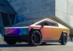 Cybertruck DIY PreCut PPF Paint Protection Wrap Color Change Spectral Iridescent