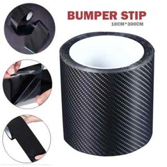 Car Carbon Fiber Vinyl Film Sticker Door Sill Scuff Anti Scratch Tape Protection