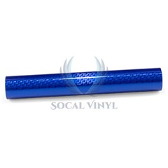 PET Squadron Carbon Fiber Gloss Royal Blue Car Vehicle Vinyl Wrap Decal Sheet