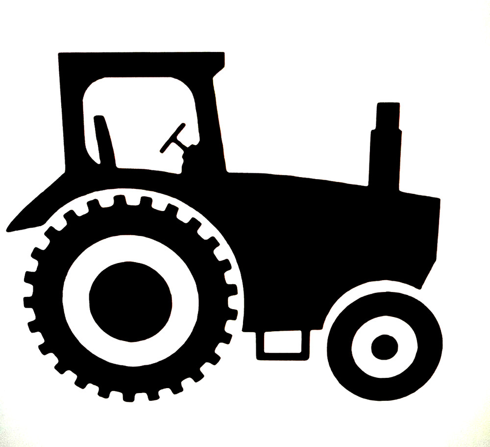 TRACTOR Vinyl Decal -Sticker for Car Truck Bumper Wall Window Laptop Home Decor