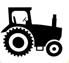 TRACTOR Vinyl Decal -Sticker for Car Truck Bumper Wall Window Laptop Home Decor