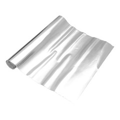 Silver Chrome Mirror Vinyl Wrap Film Roll Sheet Air Bubble 12 X 60 In