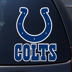 Colts NFL Vinyl Car Decal – Team Logo Sticker- 5” Decal