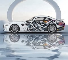 Graffiti Style car Decal; Universal Decal For Both Sides Of Car; Universal Fit