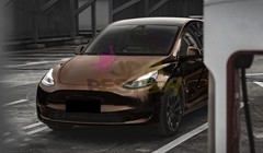 ESSMO PET Liquid Metallic Mocha Brown Car Vehicle Vinyl Wrap Decal Sticker