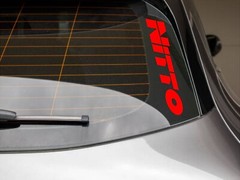 Custom Nitto Vinyl Decal Import Tuner Multiple Colors and Sizes