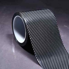 Car Carbon Fiber Vinyl Film Sticker Door Sill Scuff Anti Scratch Tape Protection