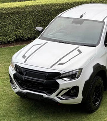 Isuzu Dmax Bonnet Stripe Decals Premium Vinyl Graphics 4×4 Ute 2025 Blade D-MAX