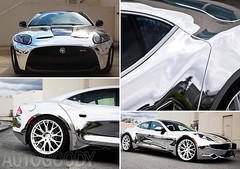 24″ x 60″ Silver Chrome Mirror Vinyl Film Wrap Sticker Stretchable 2ft x 5ft