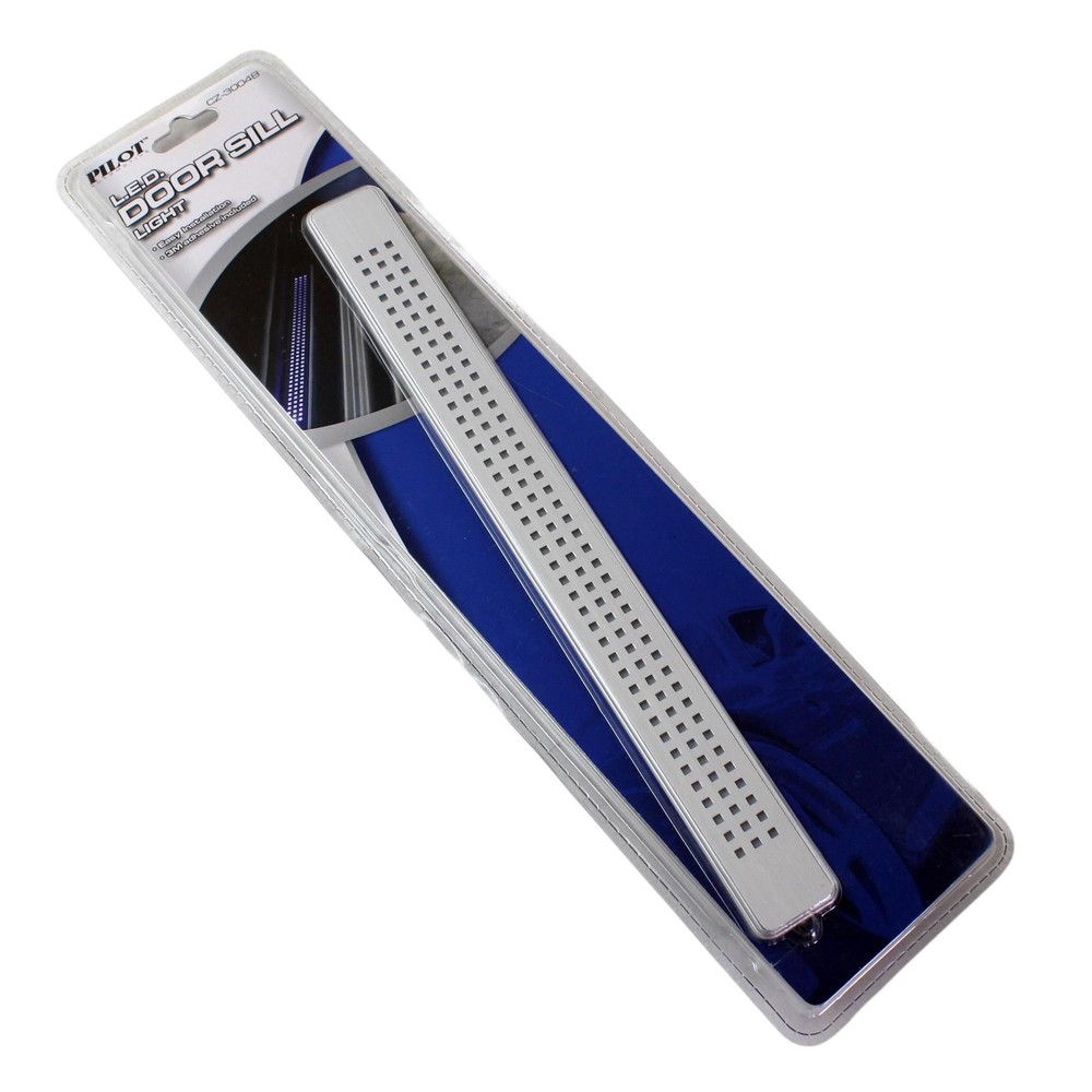 Universal Car Truck Hot Rod BLUE LED Door Sill Plate Accent Light