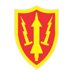 Army Air Defense Command Sticker Military Vinyl Soldier Decal 5″