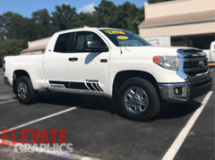 2007-2025 For Toyota Tundra Decals Side Rocker Lower Stripes Vinyl Graphics