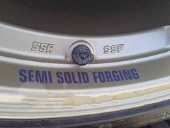 JAPAN MATERIAL SSR SEMI SOLID FORGING HIGH QUALITY REPLACEMENT STICKER #R039