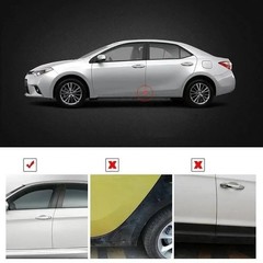 2/4pcs Silicone Car Door Corner Protectors – Anti-Collision Guard Covers