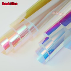 Gloss Chameleon Rainbow Wrap Window Film Rainbow Glass Sticker Decor Tint PET AX