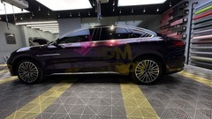 ESSMO PET Super Gloss Metallic Midnight Magenta Car Vinyl Wrap Decal Like Paint