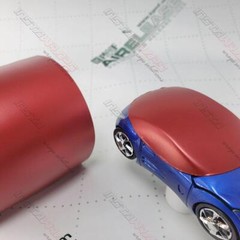 KPMF K75400 Matte Iced Red Titanium Vinyl Car Wrap | K75506