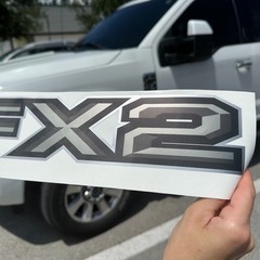 FX2 Off-Road Decals fits Ranger F150 Truck Super Duty Stickers | Set 2 Premium)